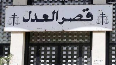 المحامي دواليبي يعتصم داخل قصر عدل بيروت معلنا إضرابه عن الطعام احتجاجا على غياب العدالة