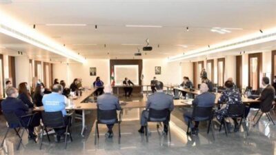 اجتماع لجنة الطوارئ لرفع حال التأهّب في السجون لمتابعة إجراءات الحدّ من تداعيات كورونا