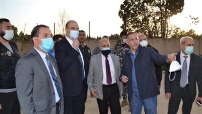 وزيرا الصحة والاتصالات تفقدا أشغال بلدية طرابلس لتجهيز المستشفى الميداني في القبة