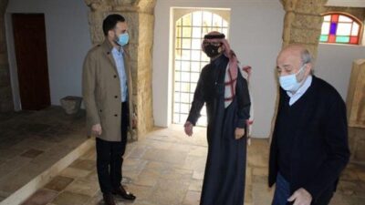 بالصور: لقاء جنبلاط والسفير السعودي بحضور النائب تيمور جنبلاط