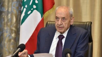 بري: انتفاضة القدس هي دعوة مقدسية لنا في لبنان لإيقاظ الوعي حول أهمية تصليب الوحدة الوطنية والإقلاع عن العبث السياسي والتضحية بالأوطان