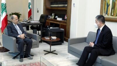 العلاقات الثنائية بين عون والسفير الصيني