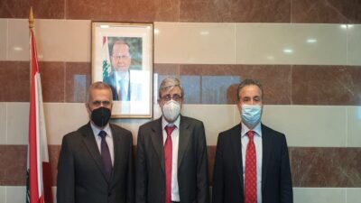 طرابلسي ودرغام بحثا مع المجذوب في خطة العودة الى المدارس