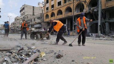 بالصور… الحياة تعود إلى غزة