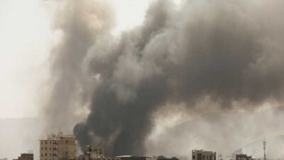 إصابة 7 مدنيين في مدينة مأرب بصاروخ باليستي