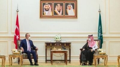 وزير الخارجية السعودي يستقبل نظيره التركي