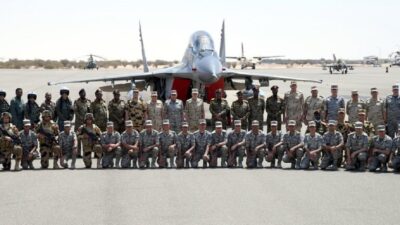 مناورة عسكرية مشتركة بين الجيش السوداني والمصري