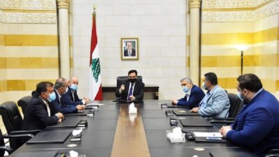 الأسمر التقى دياب: لرفع الدعم بالترافق مع إقرار البطاقة التمويلية