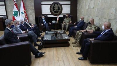 أوضاع لبنان والمنطقة بين قائد الجيش وبوريل