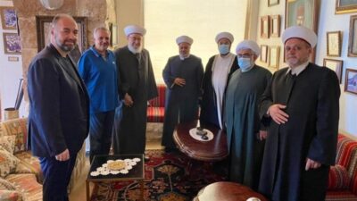 أرسلان استقبل وفد تجمّع العلماء المسلمين وقائمقام قضاء حاصبيا