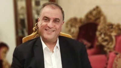 سليمان عزى بالشاب أمين ملحم في كفرتون باسم الرئيس الحريري