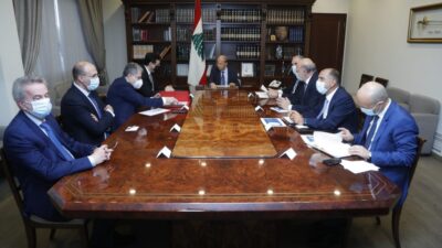 اجتماع بعبدا: توافق على الاستمرار بدعم الدواء