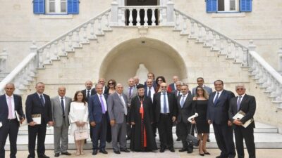 لقاء خاص بين الراعي ومجلس التنفيذيين اللبنانيين