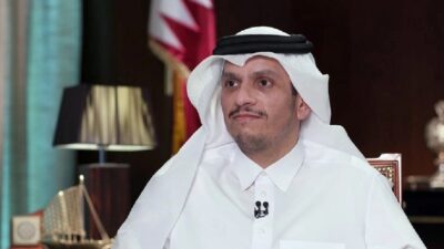 وزير خارجية قطر في بيروت