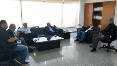 لقاء بين شقير وقيادة “العمالي” ناقش تحسين وضع العمال المعيشي من باب بدل النقل والمنح التعليمية