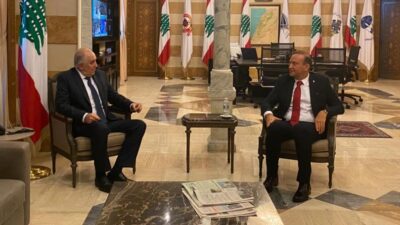 فهمي بحث مع السفير كبارة في أزمة التصدير من لبنان الى السعودية