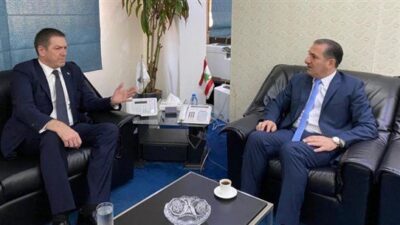وزير الاتصالات بحث مع سفير رومانيا في سبل التعاون