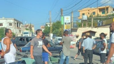 قطع طريق الضنية – طرابلس