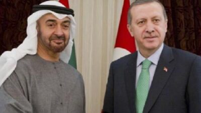 “اتصال إيجابي وودي” بين أردوغان وولي عهد أبوظبي