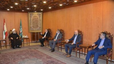 الخطيب استقبل كركي مع وفد من الضمان