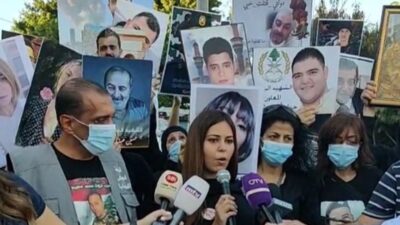 وقفة لعوائل شهداء تفجير مرفأ بيروت: قضيتنا وطنية وكفيلة بالتغيير الحقيقي وليس لنا أجندة سياسية