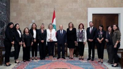 عون: أدعم تحديد كوتا للتمثيل النسائي في مجلس النواب