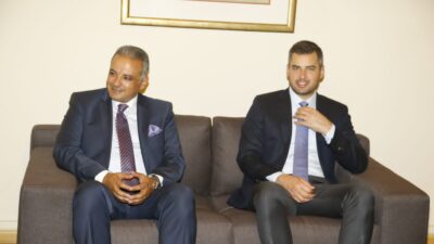 المرتضى عرض مع طوني فرنجيه شؤونا عامة