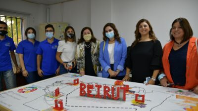 إطلاق مشروع REBUILD BEIRUT في مدرسة علي بن ابي طالب المقاصد