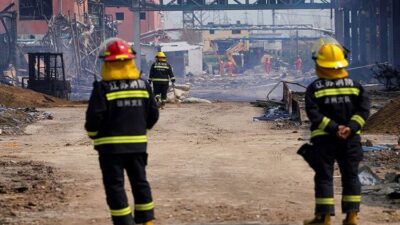 قتلى وجرحى بانفجار مصنع كيماويات في الصين