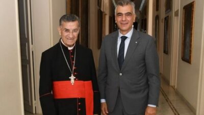 الصايغ من بكركي: سلاح حزب الله يواجه كل لبنان شعباً وجيشاً وقضاء