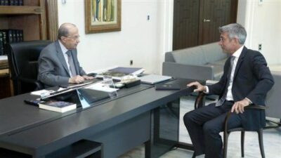 فياض من بعبدا: رفض تركيب العدّادات يوازي الجريمة