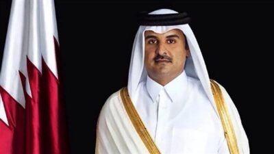 برقية تهنئة بالاستقلال من أمير قطر إلى الرئيس عون