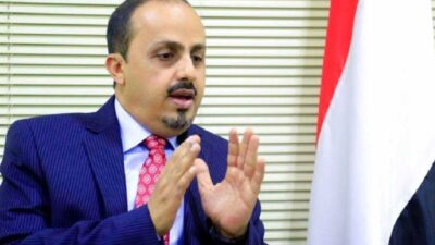 وزير الإعلام اليمني: تصريحات نصر الله دليل على أن المعركة إيرانية خالصة