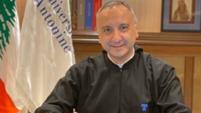 رئيس “الأنطونية” لعون: أملنا أن تتمكّنوا من فتح كوة بجدار الأزمة
