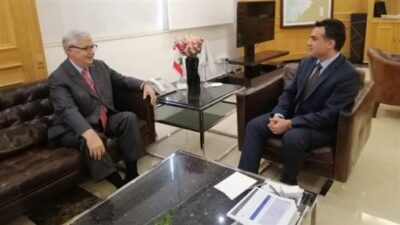 حمية خلال لقائه سفير المكسيك: هؤلاء هم سفراء لبنان لديكم