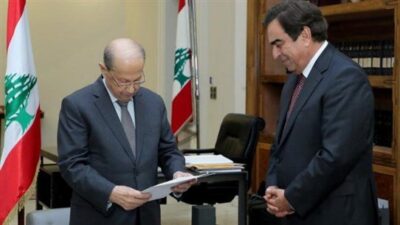الرئيس عون استقبل وزير الإعلام جورج قرداحي وتسلم منه كتاب استقالته