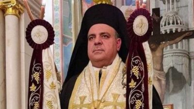 المطران ابراهيم يتلقى اتصال تهنئة من رئيس الجمهورية