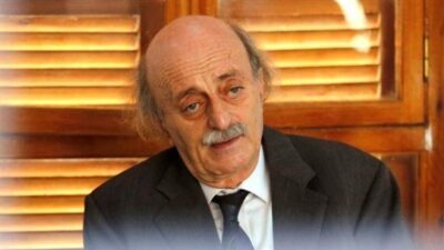 جنبلاط ابرق الى شولتز مهنئا بانتخابه مستشارا لجمهورية ألمانيا