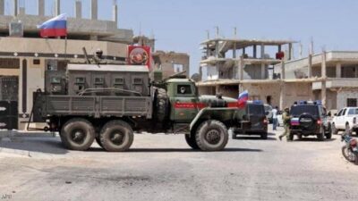 تفجير يستهدف دورية روسية في درعا جنوب سوريا