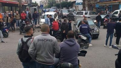 قطع للطريق في جبل محسن إحتجاجًا على الأوضاع المعيشية المتردية