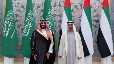 محمد بن زايد خلال لقائه محمد بن سلمان: العلاقات مع السعودية بين أشقاء ونؤمن بأن “المصير واحد”