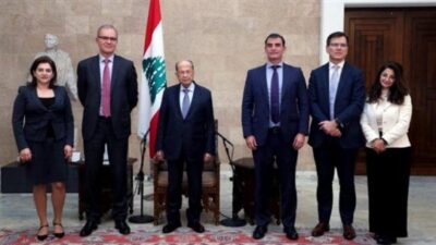 عون استقبل وفد صندوق النقد: ملتزمون وضع خطة إصلاحية