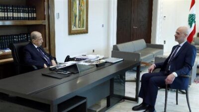 رئيس الجمهورية عرض مع وزير الداخلية للإجراءات الأمنية عشية الأعياد