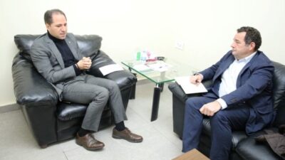 الجميّل يستقبل رئيس الحزب الديمقراطي المسيحي الفرنسي