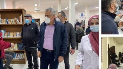 1700 شخص تلقوا اللقاح