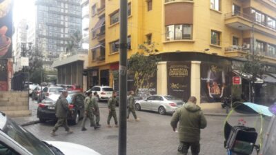 حملة لـ”حرس بيروت” على المتسولين ونابشي النفايات في الحمرا