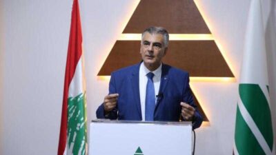 الصايغ: الثقة تبدأ مع اعلان انتهاء المعادلة الثلاثية التي دمرت لبنان