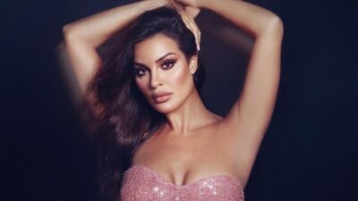 نادين نسيب نجيم بإطلالة رائعة باللون الأسود.. وجمالها يخطف الأنظار!