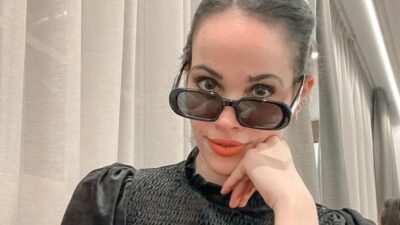 نور عمرو دياب بفستان قصير وضيق .. والجمهور : لا تبردين؟