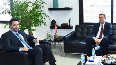 وزير الاقتصاد استقبل سفير رومانيا… وتشديد على أهمية التبادل التجاري